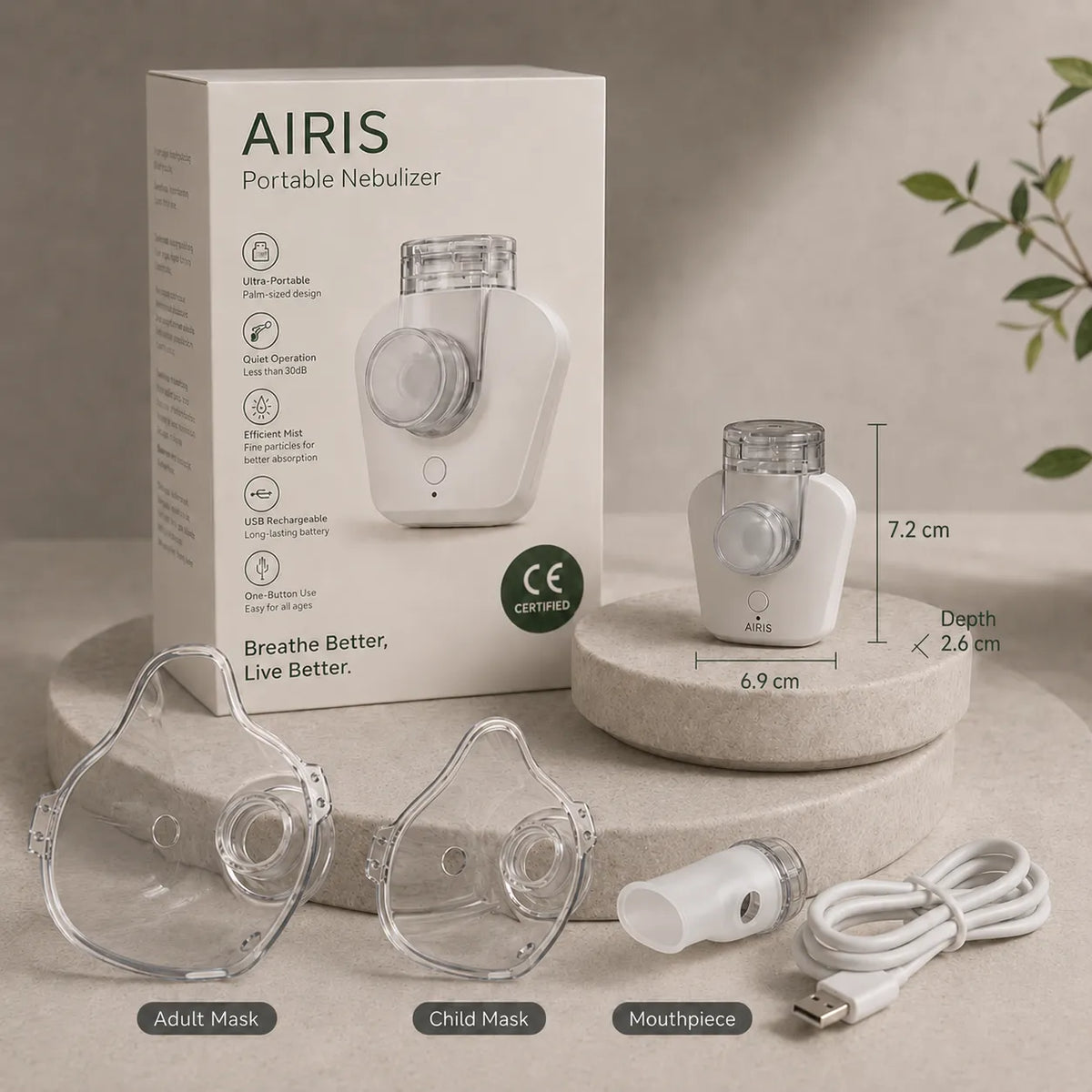 AIRIS Portable Nebuliser