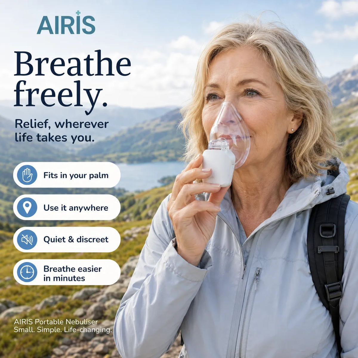 AIRIS Portable Nebuliser