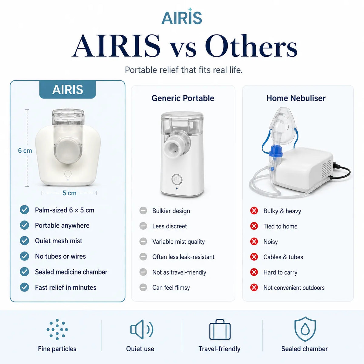 AIRIS Portable Nebuliser