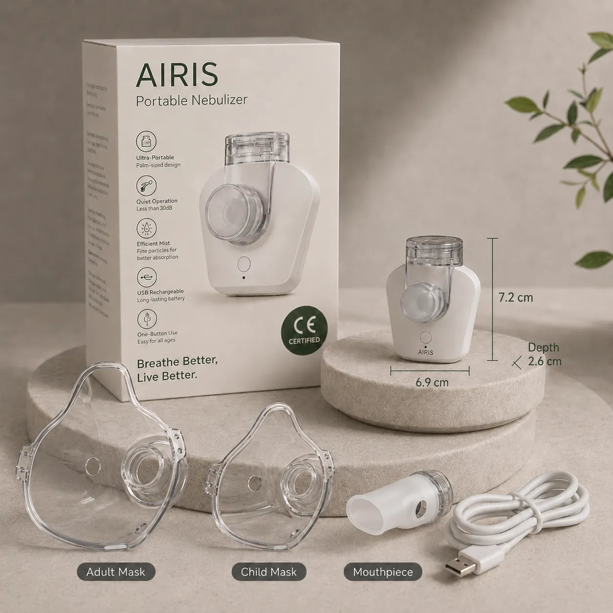 AIRIS Portable Nebuliser
